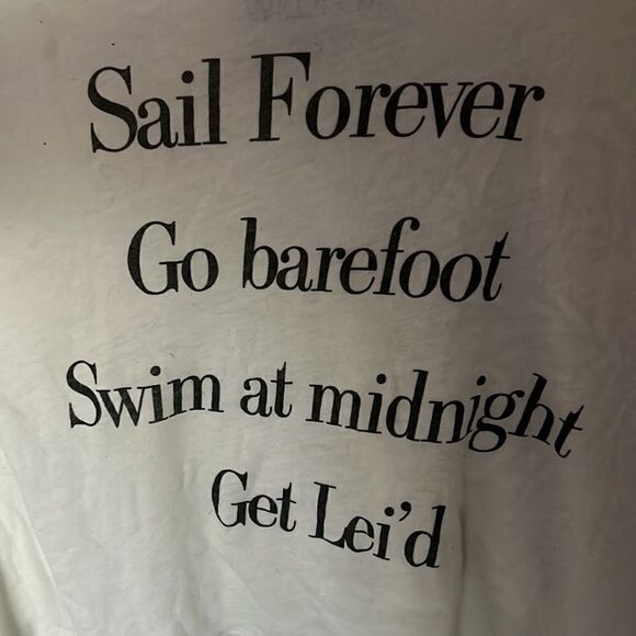 Wildfox Size Small Oversized Tank - Light Blue Color - LIKE NEW - Picture 3 of 6